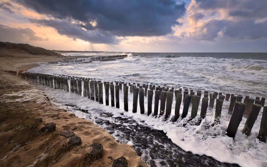 Breskens Zeeland, Nederland