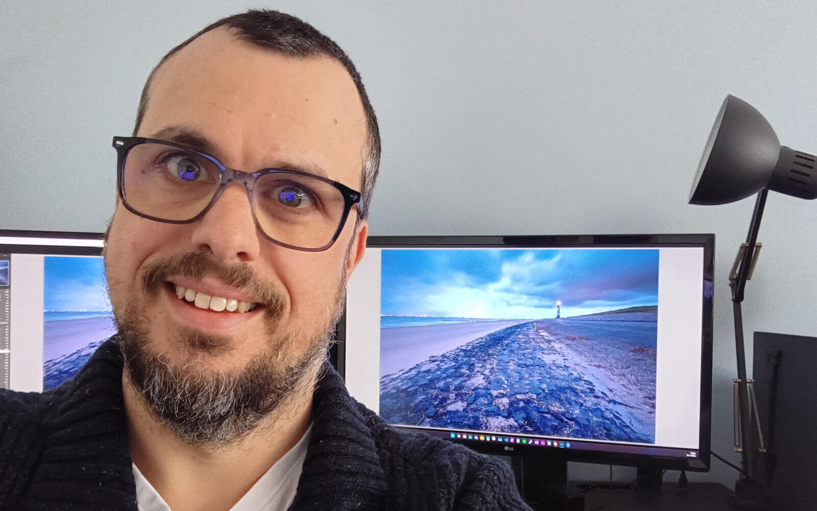 Sander Poppe, landschapsfotograaf, office.